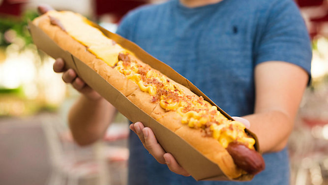 Disney World offers giant hot dog on National Hot Dog Day