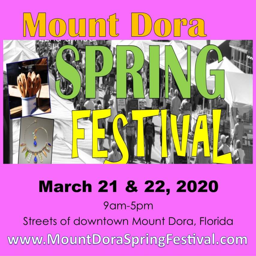 23rd Annual Mount Dora Spring Festival of Arts NewToOrlando™