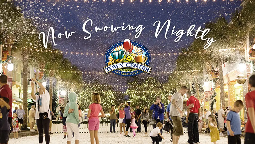 Now Snowing in Celebration 2023 - Fun Packed Holiday Events •